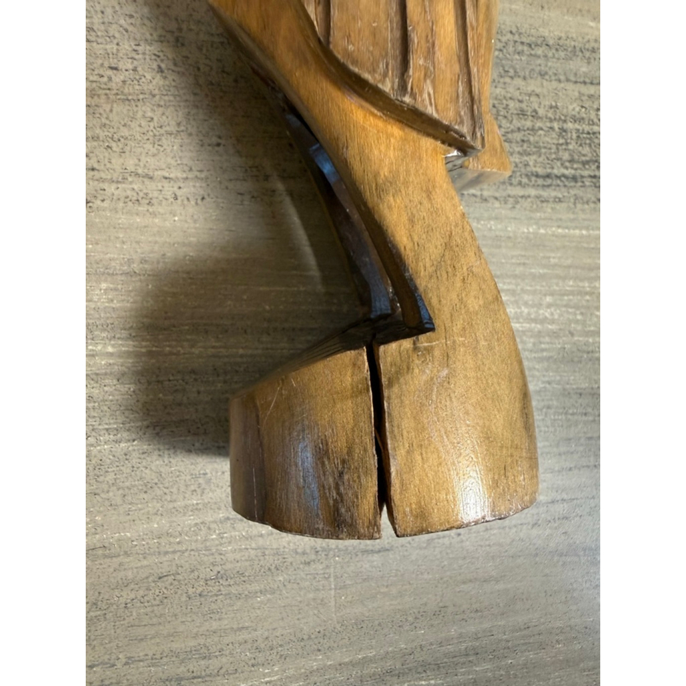 MCM vintage hand-carved wooden bird sculptures - Picture 5 of 8